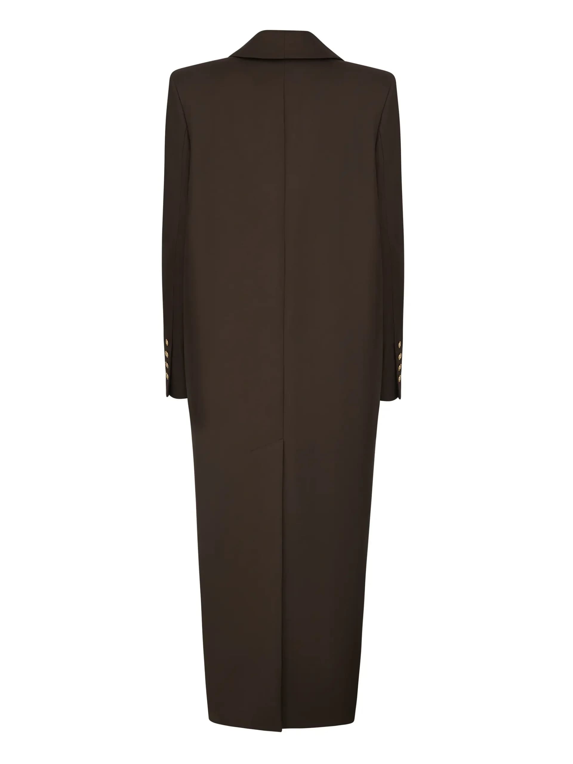 Coat Choko with Statement Shawl