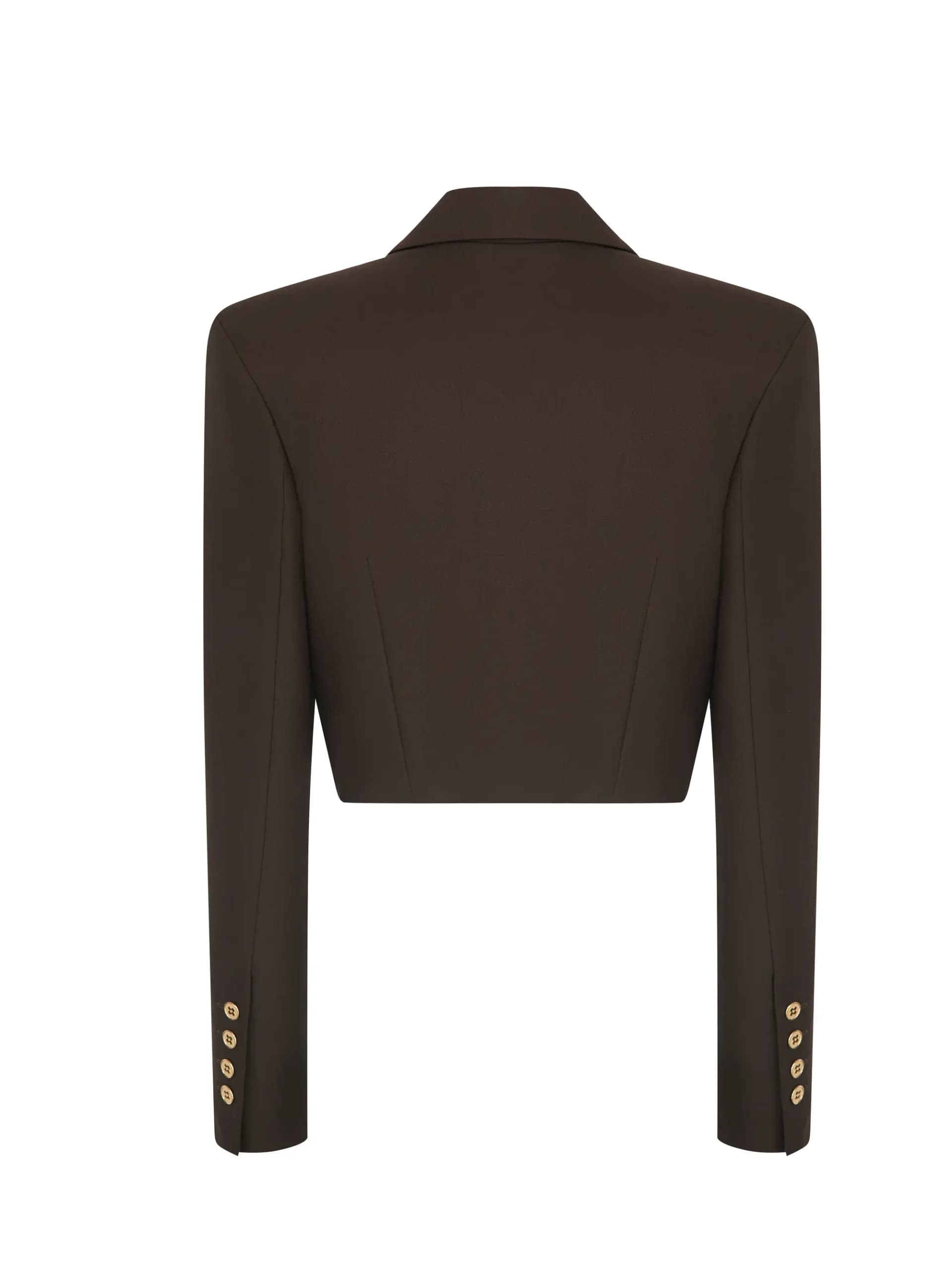 Cropped Blazer Choko