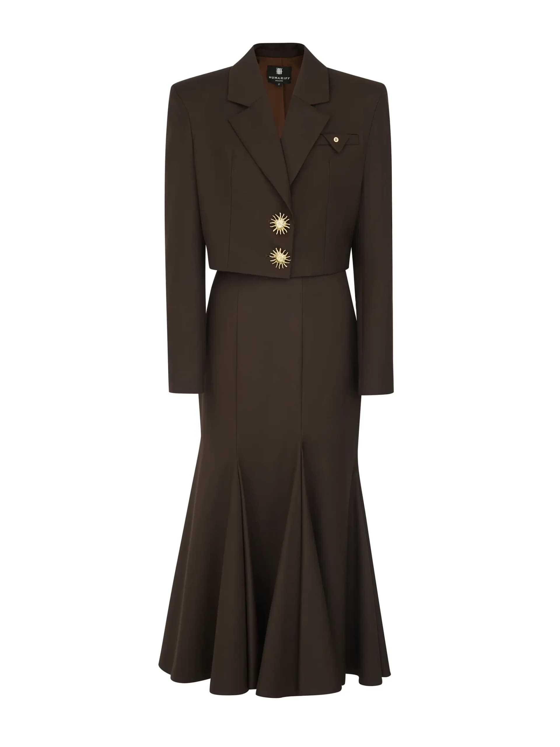 Cropped Blazer Choko