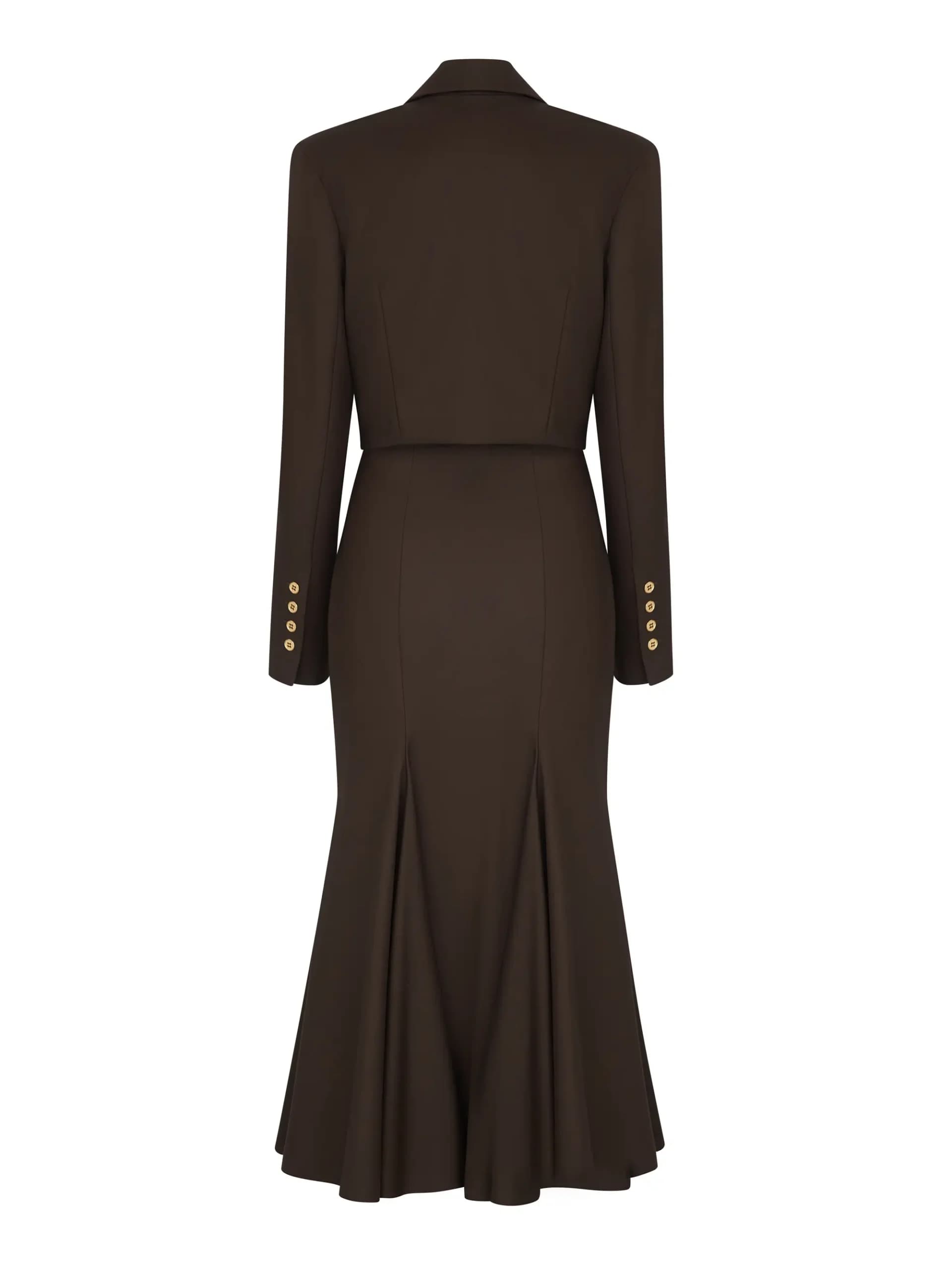 Cropped Blazer Choko