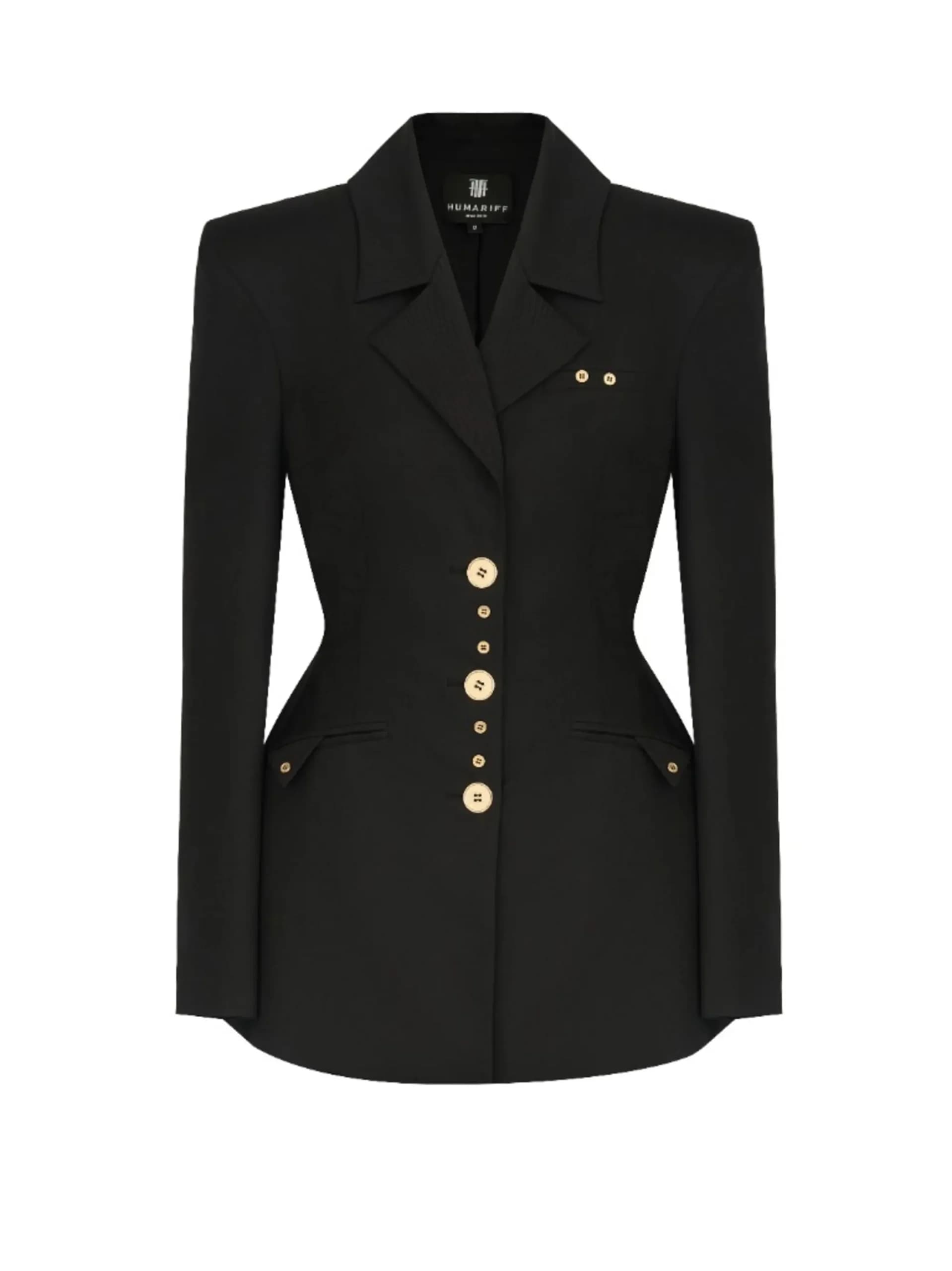Пиджак Humariff Black Opium — вид спереди, Living Motion Collection