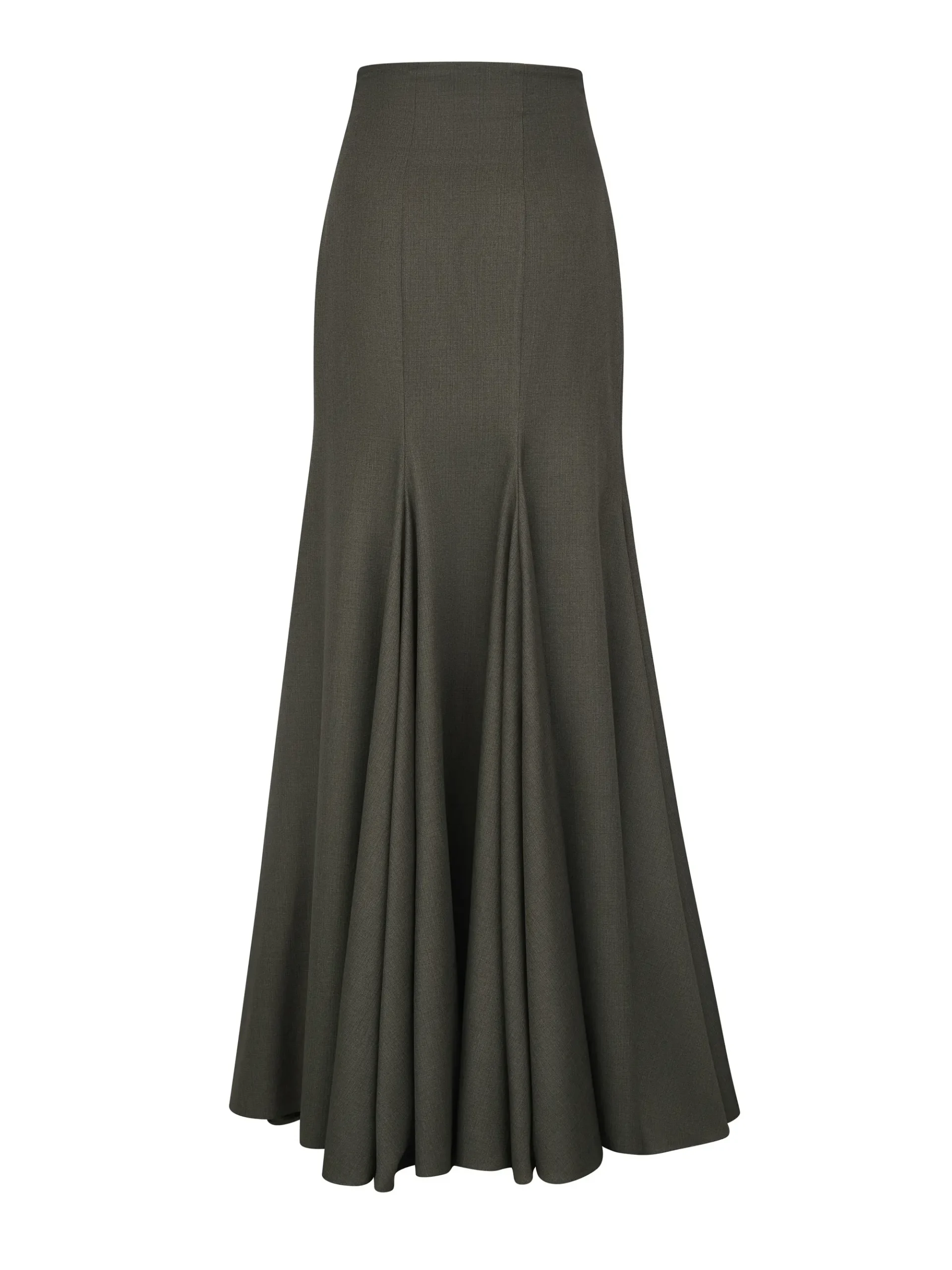 Maxi Godet Skirt Moco — HUMARIFF