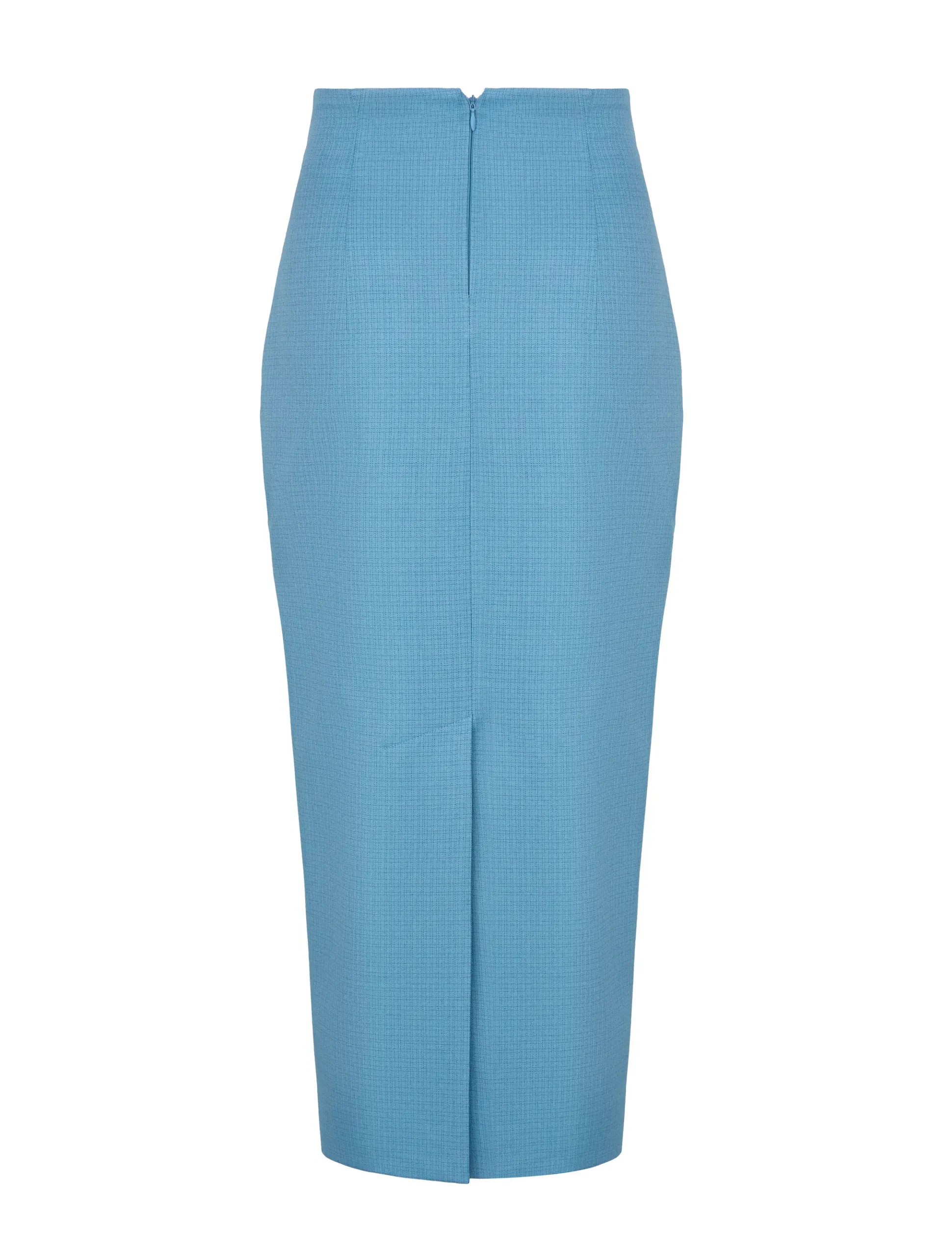 Pencil Skirt Azure