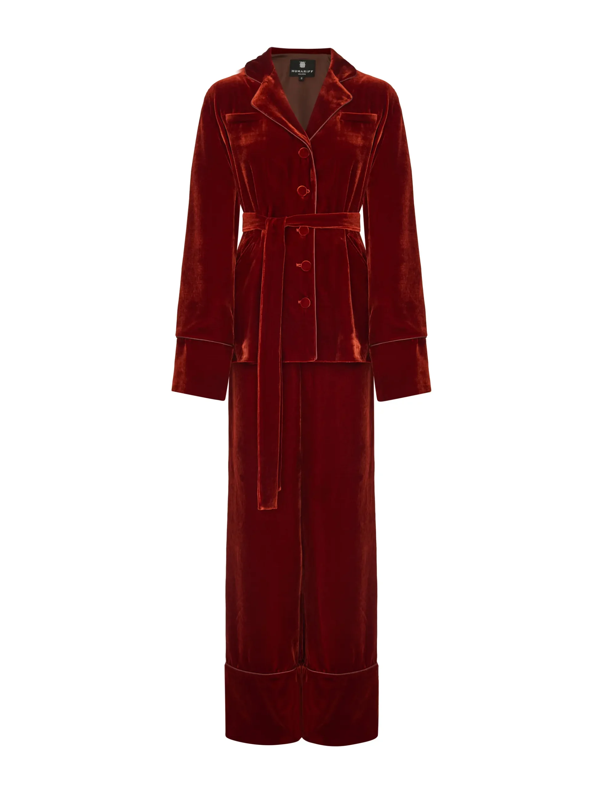 Humariff Бархатный костюм Sexy-Red — Living Motion Collection
