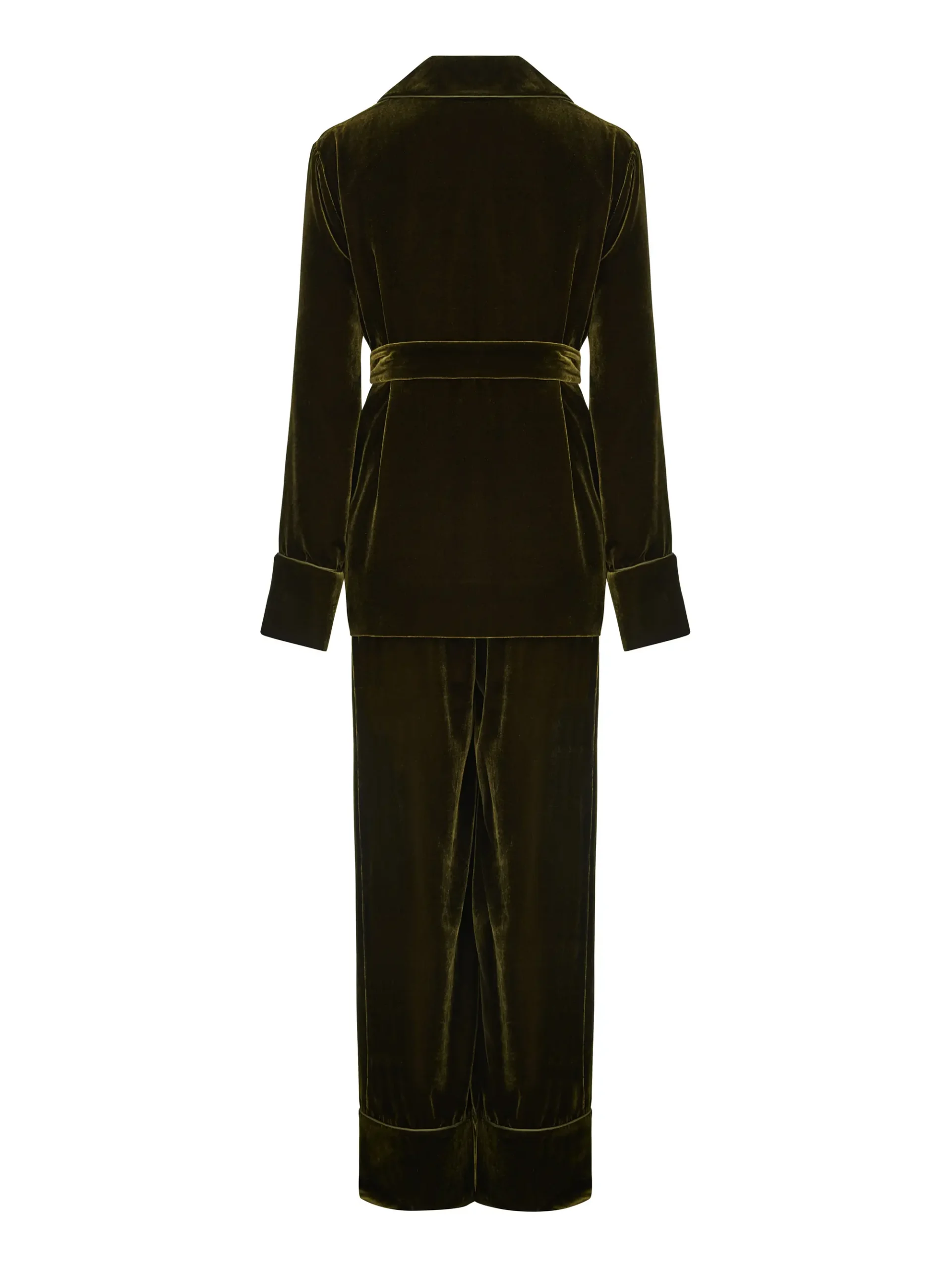 Velvet Suit Olive