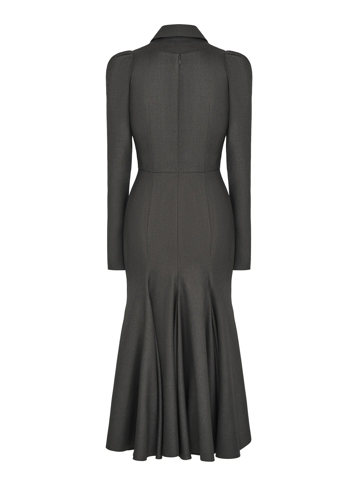 Maxi Godet Dress Graff
